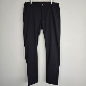 Barbell Apparel Slim Fit Pants Mens 34 Black Technical Performance Gorpcore